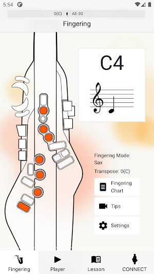 Aerophone Lesson Screenshot 1