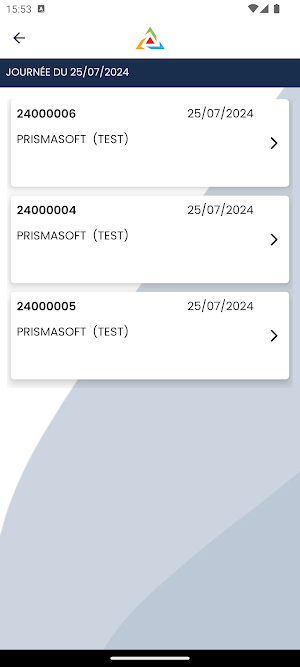 PrismaLivraison Screenshot 1