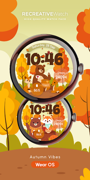 ReS47 - Cute Autumn Animals Screenshot 0