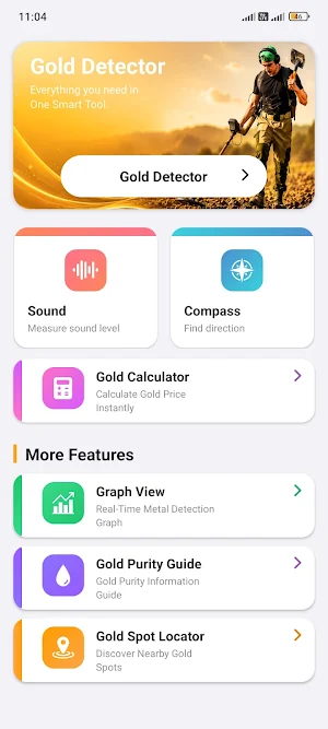 Gold Detector & Gold Scanner Screenshot 0