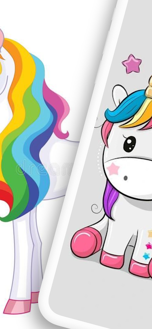 Unicorn Wallpapers Cute HD-4K Screenshot 0
