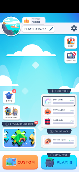Sliding Jigsaw Puzzle Online Screenshot 0