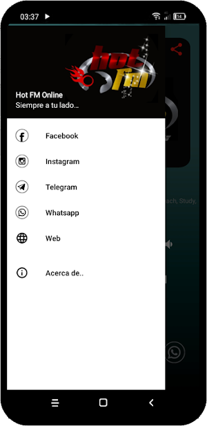 HOT FM Online Screenshot 2
