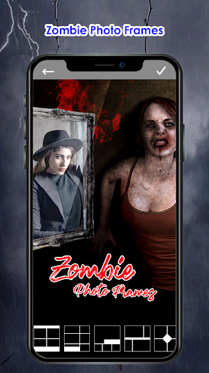 Zombie Photo Editor and Frames Screenshot 1
