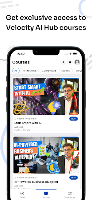 Velocity AI Hub Screenshot 2