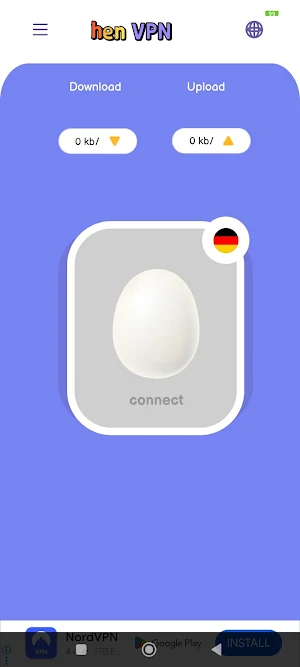 Hen VPN - Fast and Unlimited Screenshot 0