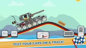 Car Builder and Racing Game for Kids Screenshot 2