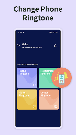 Change Ringtone Screenshot 2