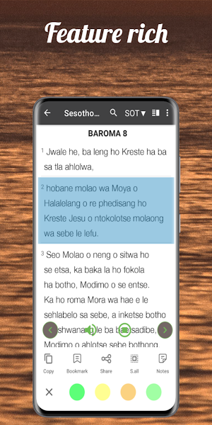 Sesotho Bible -Sesotho+KJV+NIV Screenshot 3
