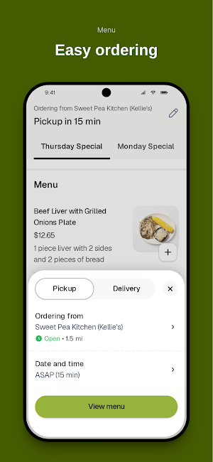 Sweet Pea Kitchen Screenshot 2