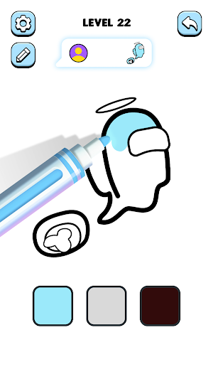 Coloring Imposter ASMR Screenshot 3