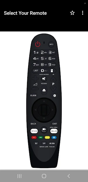 Ghia TV Remote Screenshot 1