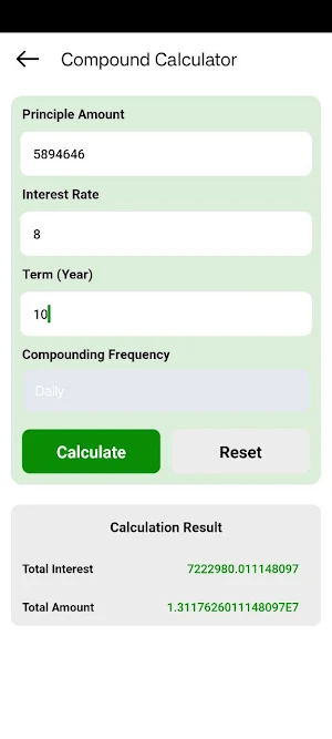 CashLoan : EMi Loan Calculator Screenshot 2