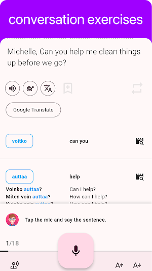 Finnish - Listening Speaking Screenshot 3