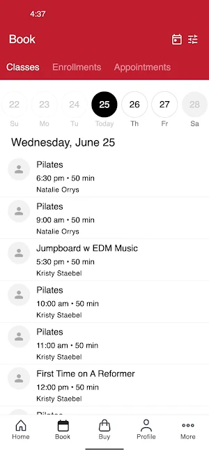 Align Pilates CC, TX Screenshot 1