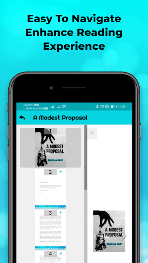 A Modest Proposal EBook Reader Screenshot 2