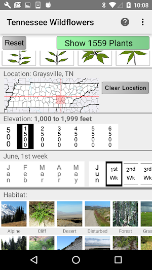 Tennessee Wildflowers Screenshot 1
