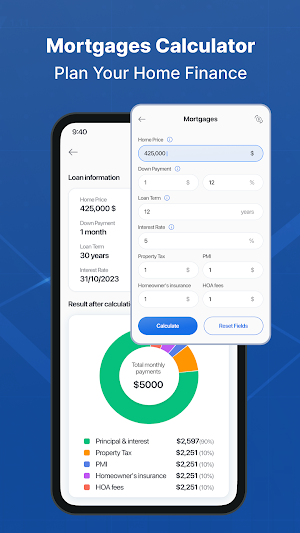 Mortgage & Loan Calculator Screenshot 2