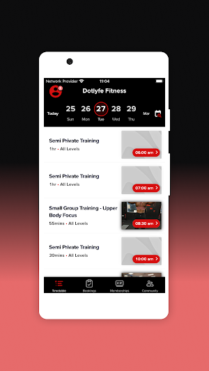 DotLyfe Fitness Screenshot 1