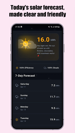 Sun Hours for Solar Panels Screenshot 1