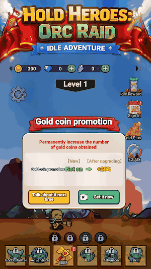 Hold Heroes: Orc Raid Screenshot 2