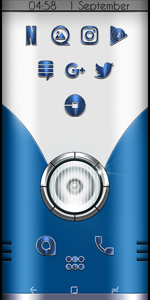 SeventySeven Blue Icon Pack Screenshot 1