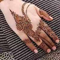 stylish Finger mehndi design