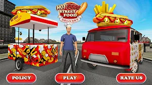 Hot Dog Delivery Food Truck Screenshot 0