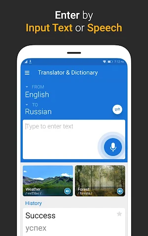 Translate All Languages - Voice Translator Free Screenshot 0