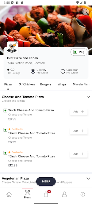 Best Pizza and Kebab Screenshot 2
