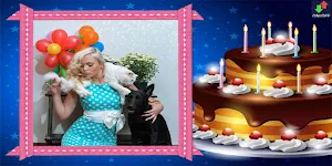 Birthday Photo Frame Screenshot 0