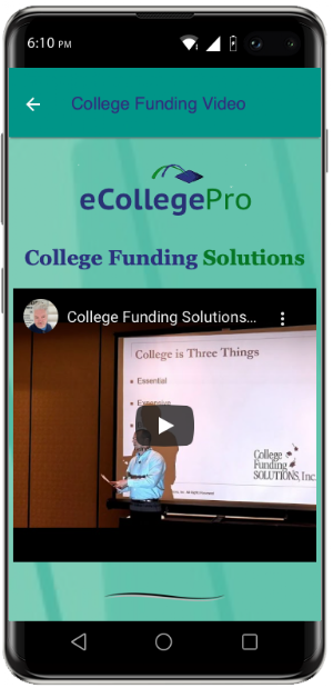 College Advisor Screenshot 2