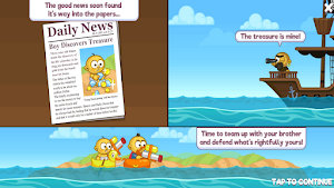 Raft Wars Game - Pirates Screenshot 2