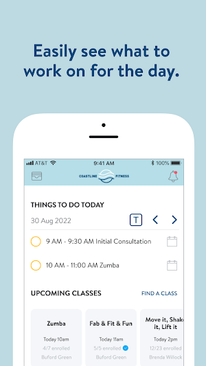 Coastline Fitness screenshot 2