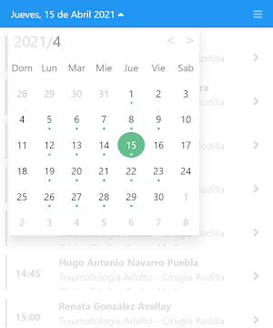Mi Agenda 2.0 Screenshot 2