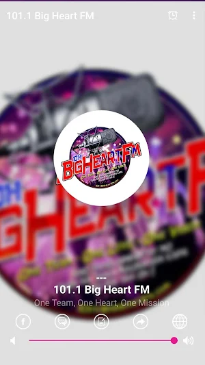 101.1 Big Heart FM Screenshot 1