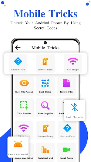 Mobile Secret Codes and Tricks Screenshot 0