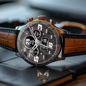 MJ303 Elegant Mecha Watch Face Screenshot 2