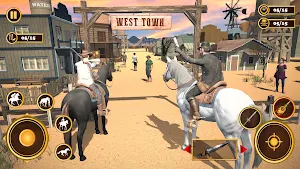 Wild West Shooting Cowboy Game Screenshot 1