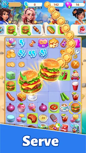 Merge Diner - Restaurant Games Screenshot 2