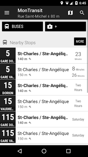 exo La Presqu'Île Bus - MonTransit Screenshot 0