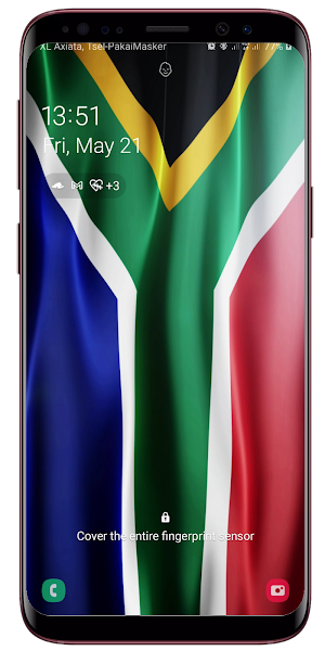 South Africa FlagLiveWallpaper Screenshot 3