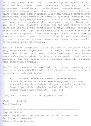 Fiqih Prioritas Yusuf Qardhawi Screenshot 3