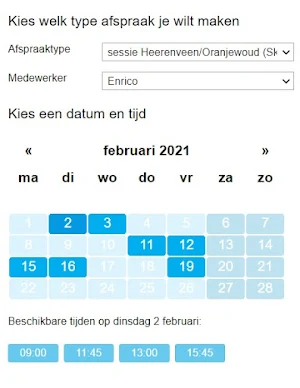 de Krijger Psytraining Screenshot 0