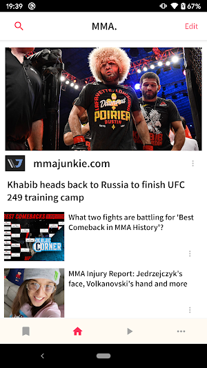 MMA News - UFC News Screenshot 0
