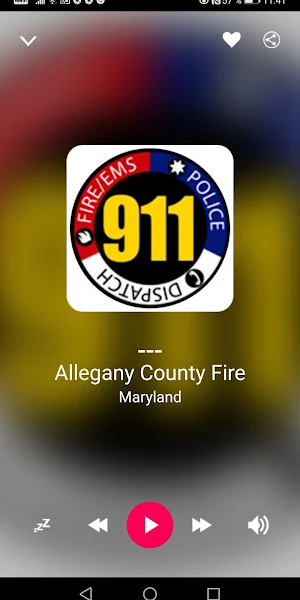 Police Scanner Radio - Maryland, USA Screenshot 2