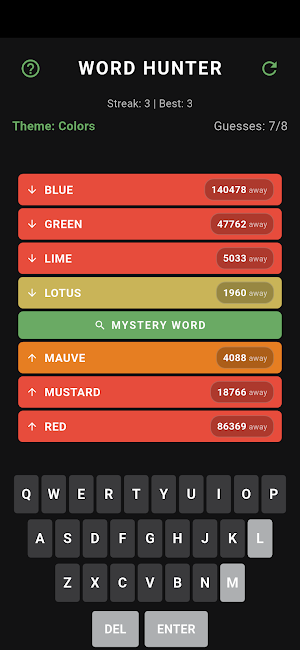 PG Word Hunter Screenshot 3
