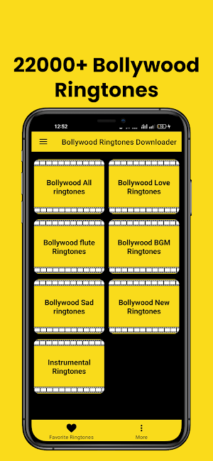 Hindi Bollywood Ringtones Screenshot 0