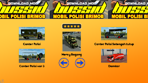 Download Bussid Mod Polisi Brimob Screenshot 3