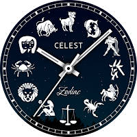 CELEST1530 Zodiac Watch Face